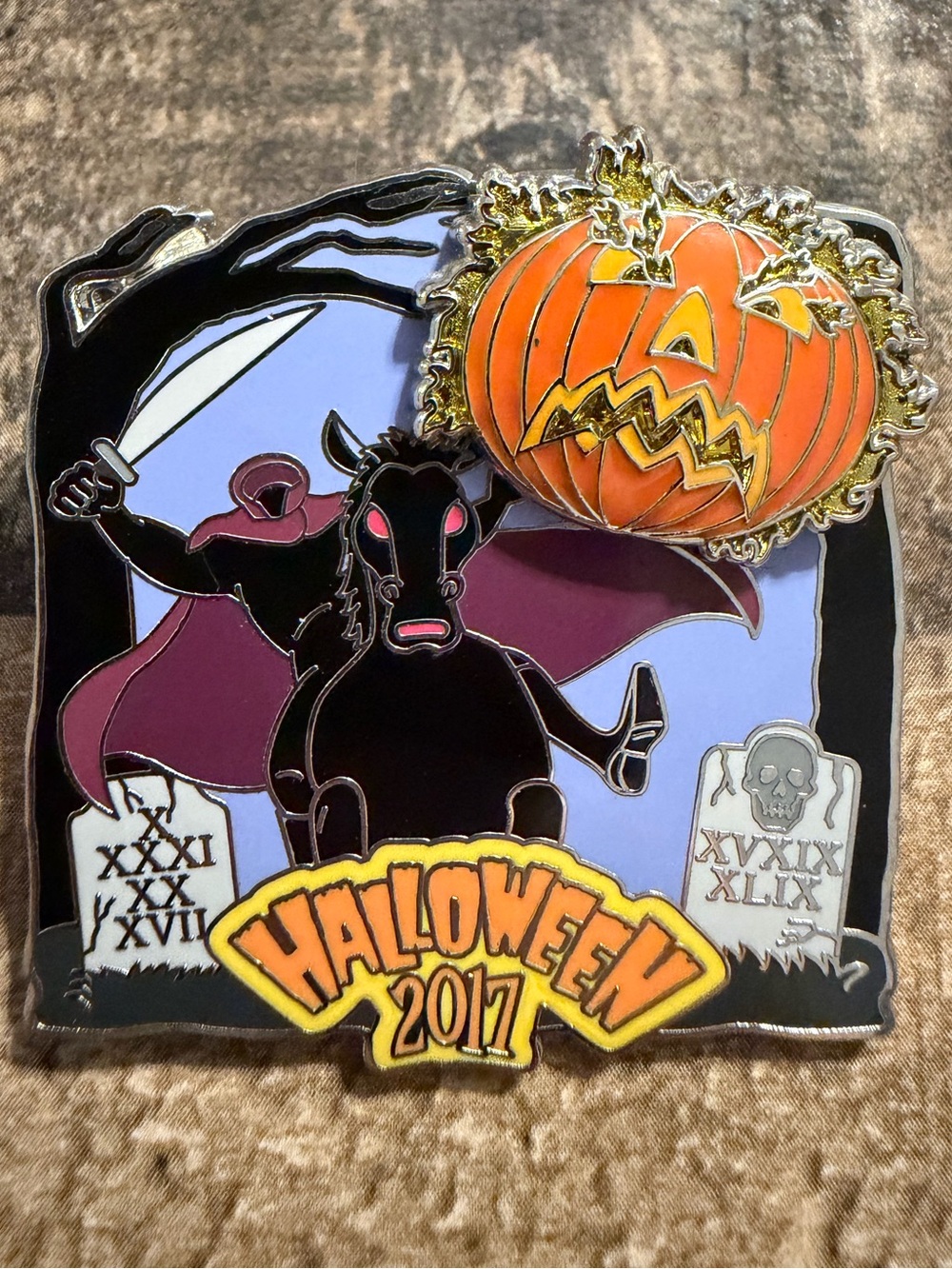 Disney Halloween 2017 Headless Horseman Limited Edition Pin
